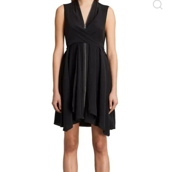 All Saints Dresses & Skirts - Allsaints |Jayda 100% Silk Dress size 2